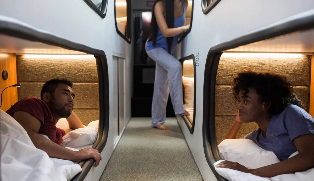 Startup adds beds and Wi-Fi to buses to turn them into ‘moving hotels’