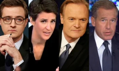 MSNBC finishes first in primetime basic cable for first time ever