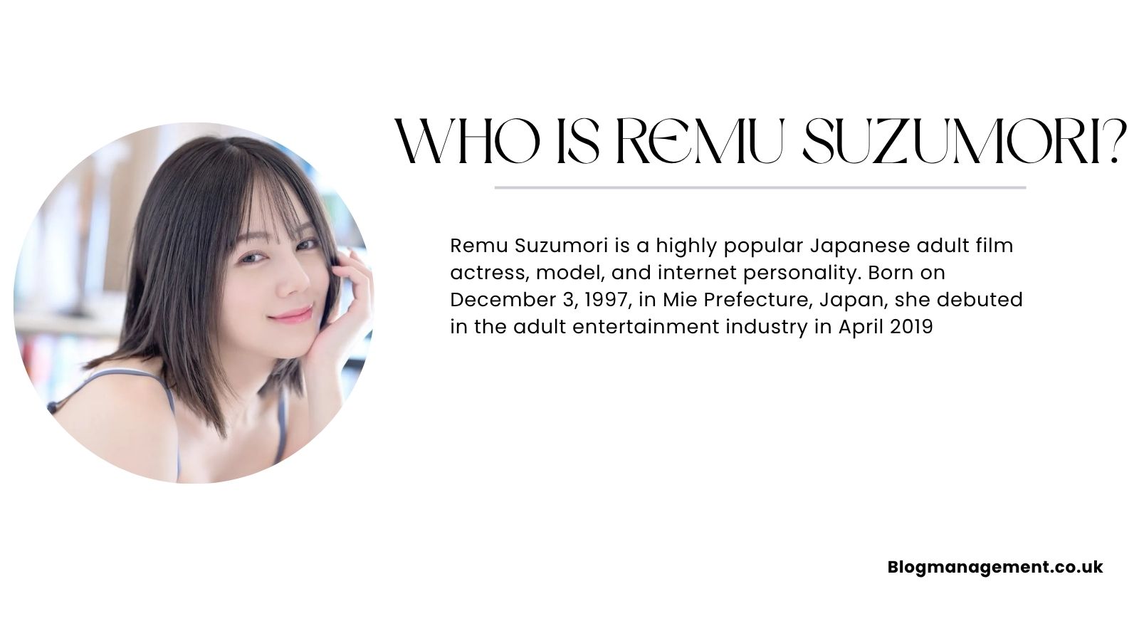 Who Is Remu Suzumori? Biography, Career & Personal Life